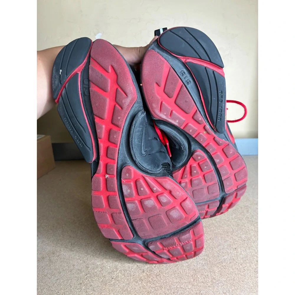 Nike Air Presto Mens Running Shoes Black Red 846438-998 Size 8